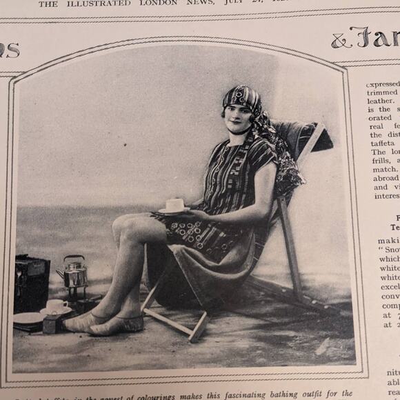 Vintage Illustrated London News Magazine Issue History Collection July 24, 1926 - Picture 5 of 12